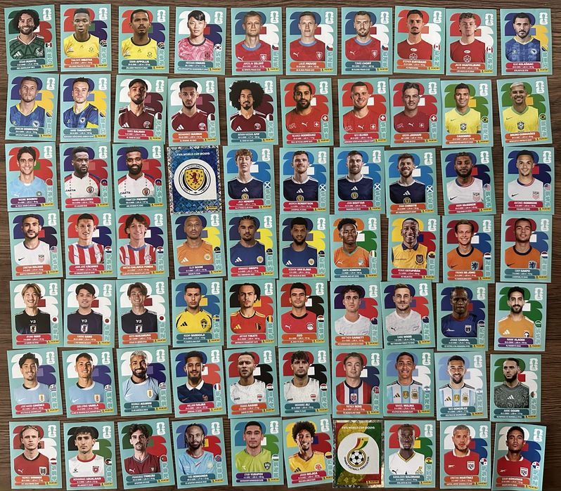 Наклейки Panini FIFA World Cup 2026