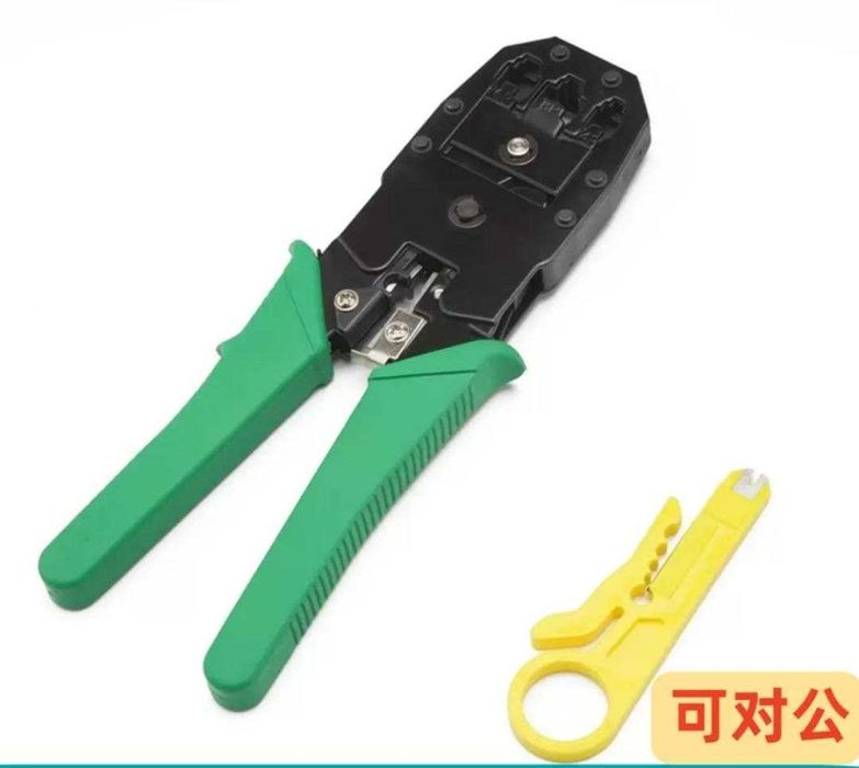 Инструмент обжимной RJ 45 с набором коннекторов и тестером