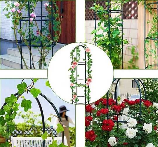 Арка за цветя тип колона обелиск