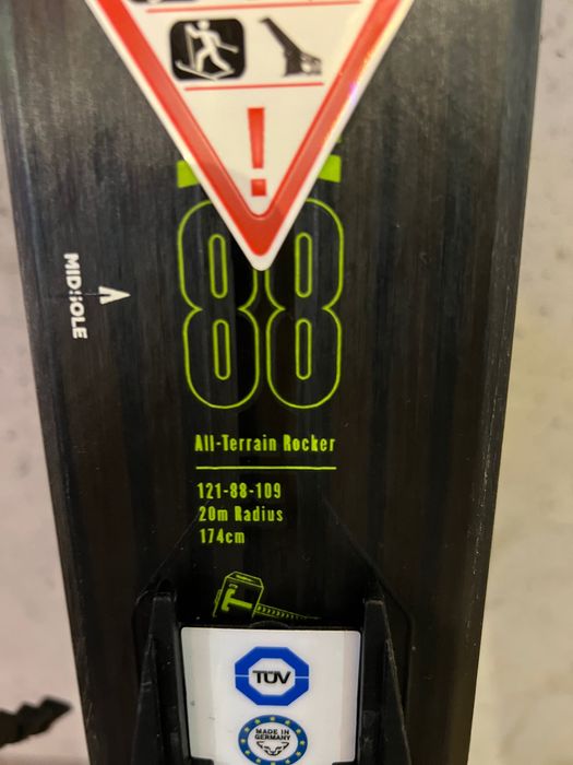 Ски Туринг Комплект K2 Wayback 88 (174 см) + Автомати Dynafit ST 10