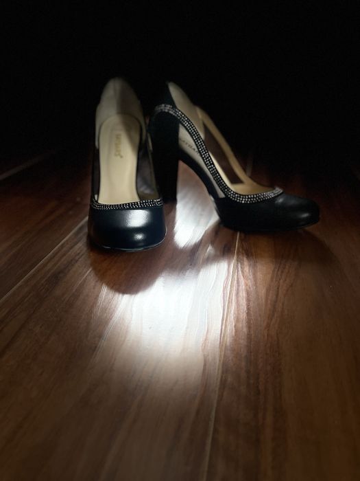 Туфли кожаные