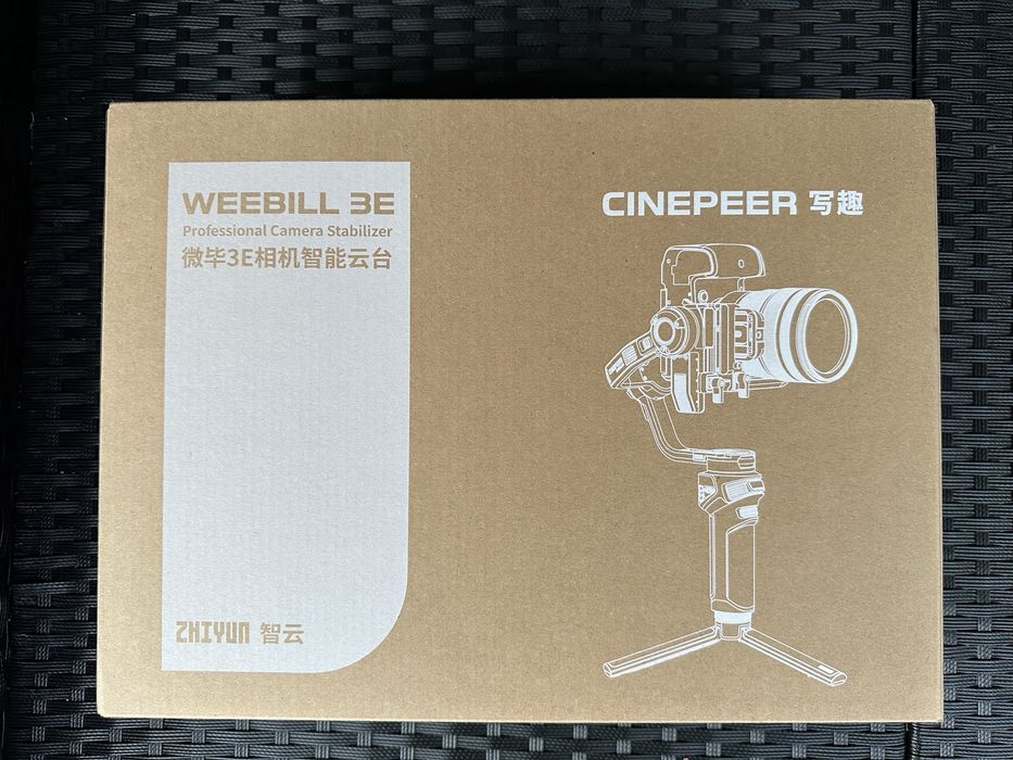 Чисто Нов Стабилизатор ZHIYUN CINEPEER Weebill 3E Gimbal 3 оси