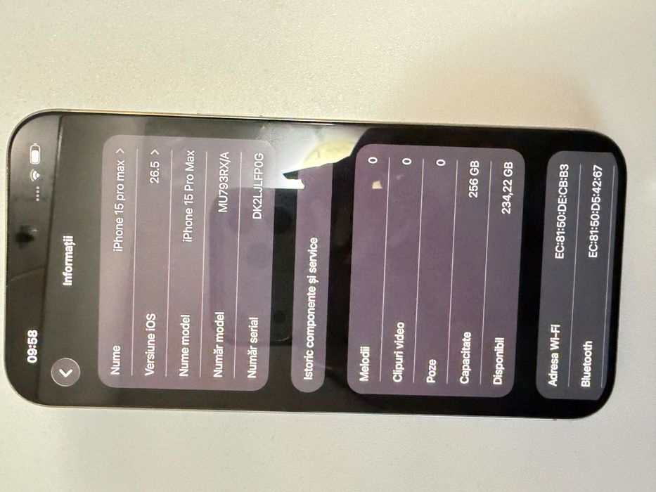 iPhone 15 Pro Max Natural Titanium, 256 GB