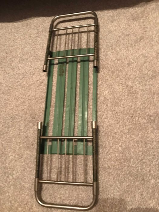 Редкая игрушечная кроватка СССР металл