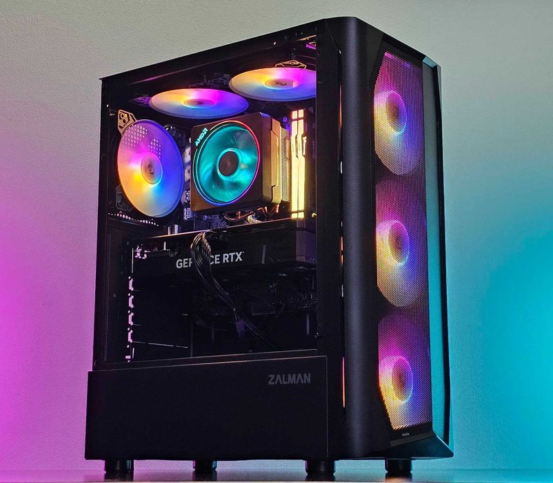 Ryzen 5-7500F/RTX 5060Ti 16GB/RAM 32GB/SSD 1TB/Чисто Нов-Гаранция!