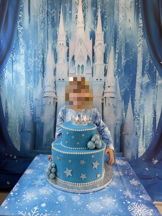 Tort ai fundal foto elsa pentru poze