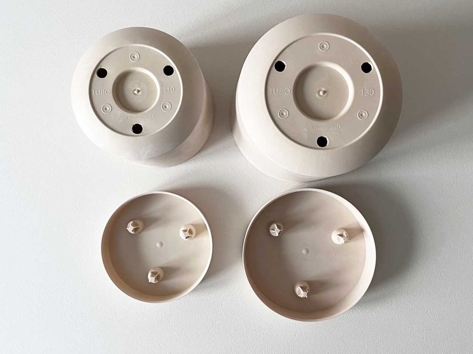 Сет 2 бр. саксии Tubo ∅ 11, ∅ 13 см