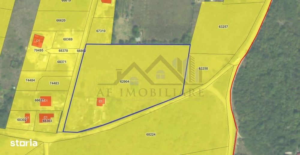 Hlincea str Podgoriei TEREN 6780mp intravilan dezvoltare imobiliara