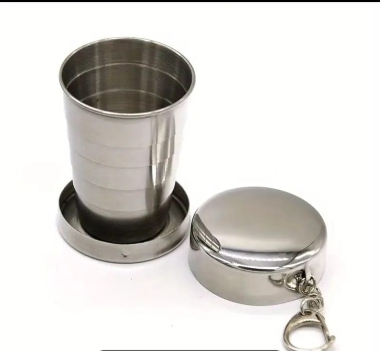 Рюмка-стопка, складная, объем: 75 мл.