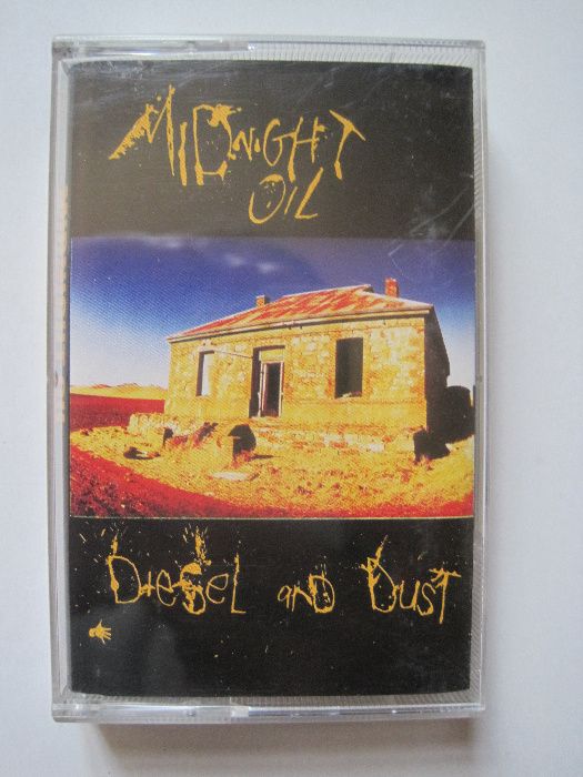 Casetă audio cu Midnight Oil "Diesel and Dust" (originală)