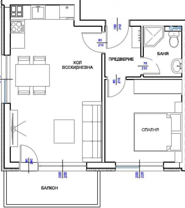 Продава се Двустаен апартамент в Бяла - 72 кв.м за 1213 €/кв.м - Снимка #5