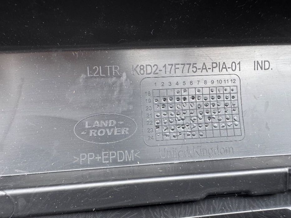 Bara fata cu senzori Range Rover Evoque 2 dupa 2018 cod K8D2-17F775-A