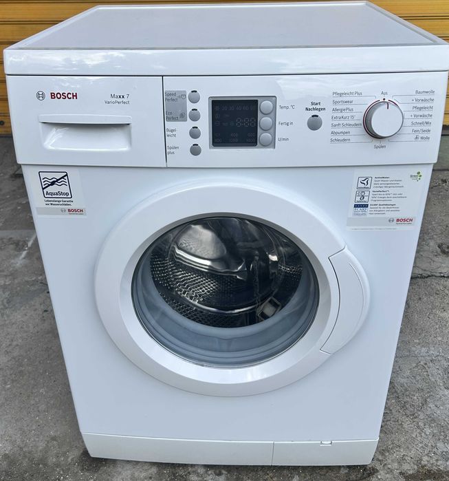 Пералня BOSCH Maxx 7 (Модел: WAE28445) – Немско качество и надеждност!