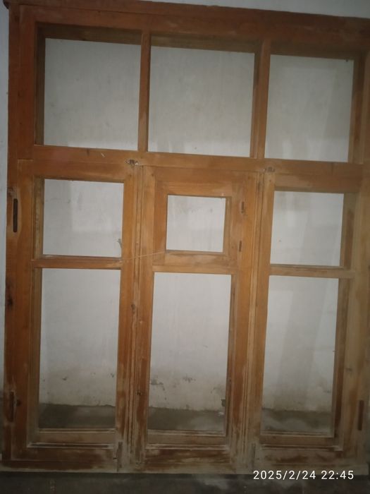 Окна рама из материала берёза