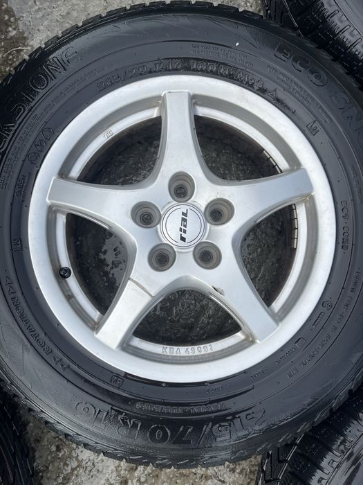 Jante aliaj R16 5x115 Opel Antara , Chevrolet Captiva cu anvelope de iarna