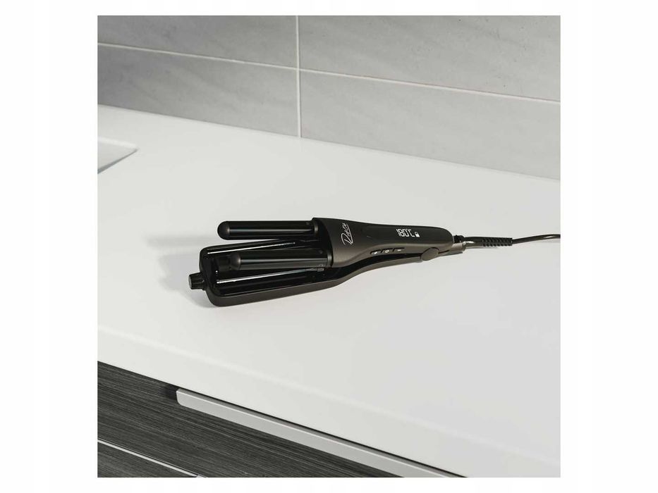 Ретро преса Маша за коса за ретро къдрици с дисплей Rita Ora