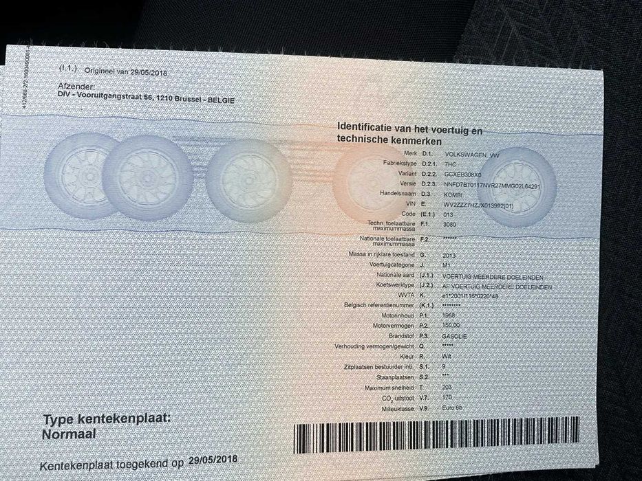 Volkswagen t6 transporter 2.0 tdi 204 hp automat 9 locuri