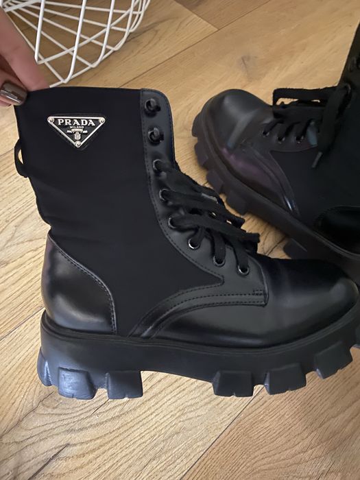 PRADA кубинки - естествена кожа