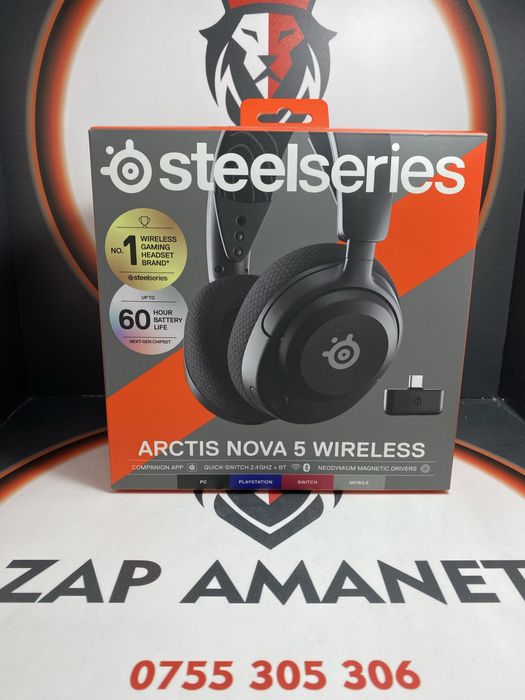 ZAP Amanet Vitan - SteelSeries Arctic Nova 5 - Wireless