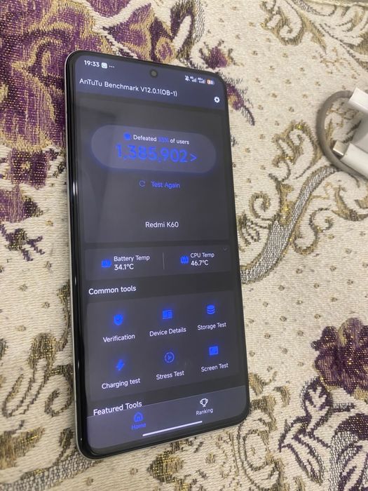 xiaomi redmi k60 256/8+4