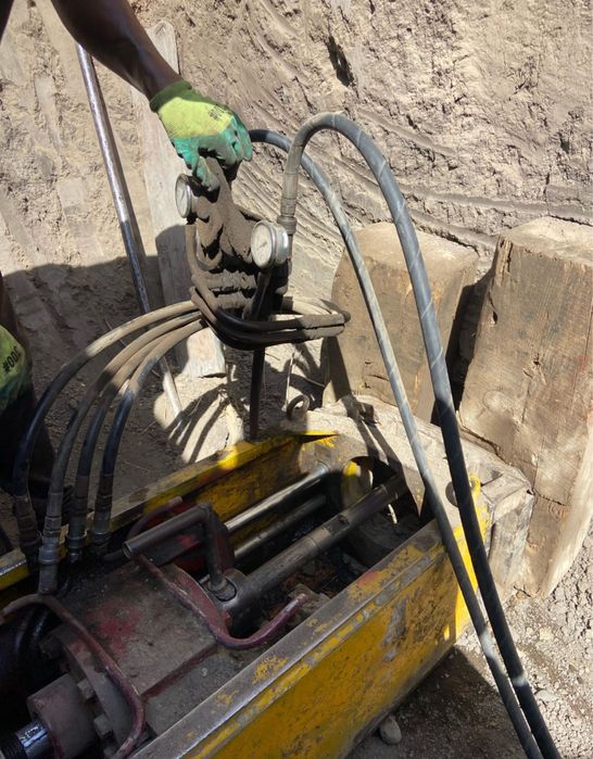 Прокол под дорогой. Гнб