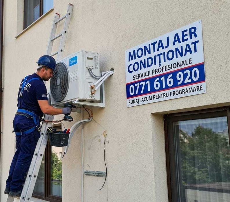 Montaj aer conditionat.