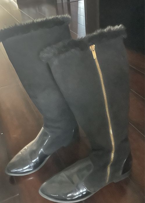 Сапоги ботфорты