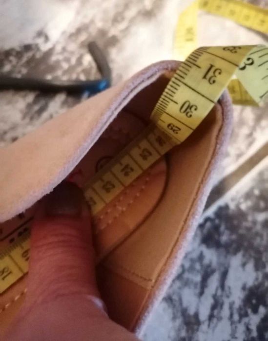 Balerini crem, noi, mărime 39