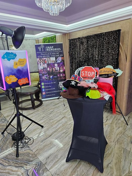 Cabina foto/ Photo Booth/ Platforma Selfie 360