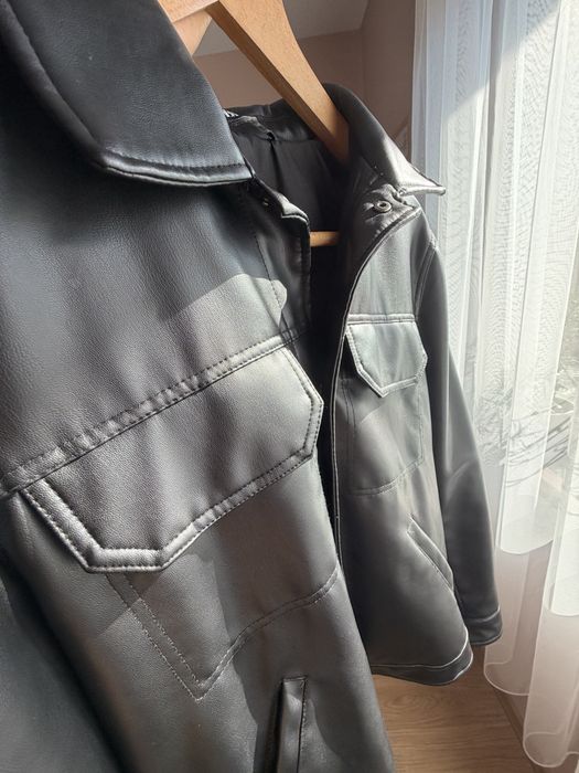 Мъжко кожено яке ZARA, размер S
