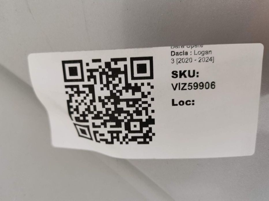 Bara Spate Dacia  Logan 3 2020 2021 2022 2023 2024 Originala In Stare