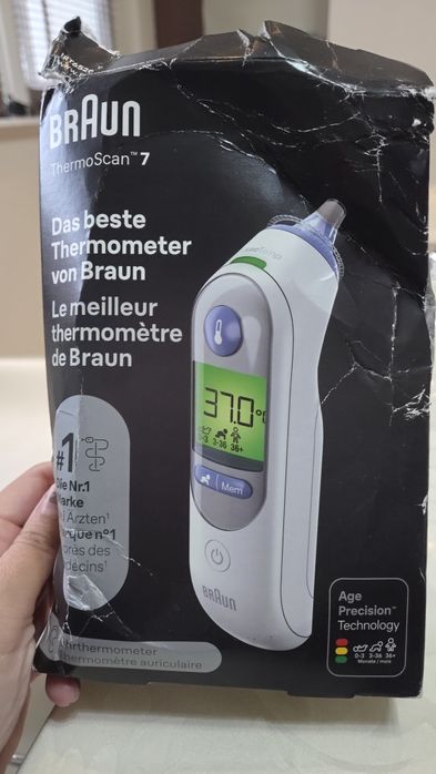 Braun Termoscan 7 термометър за ухо