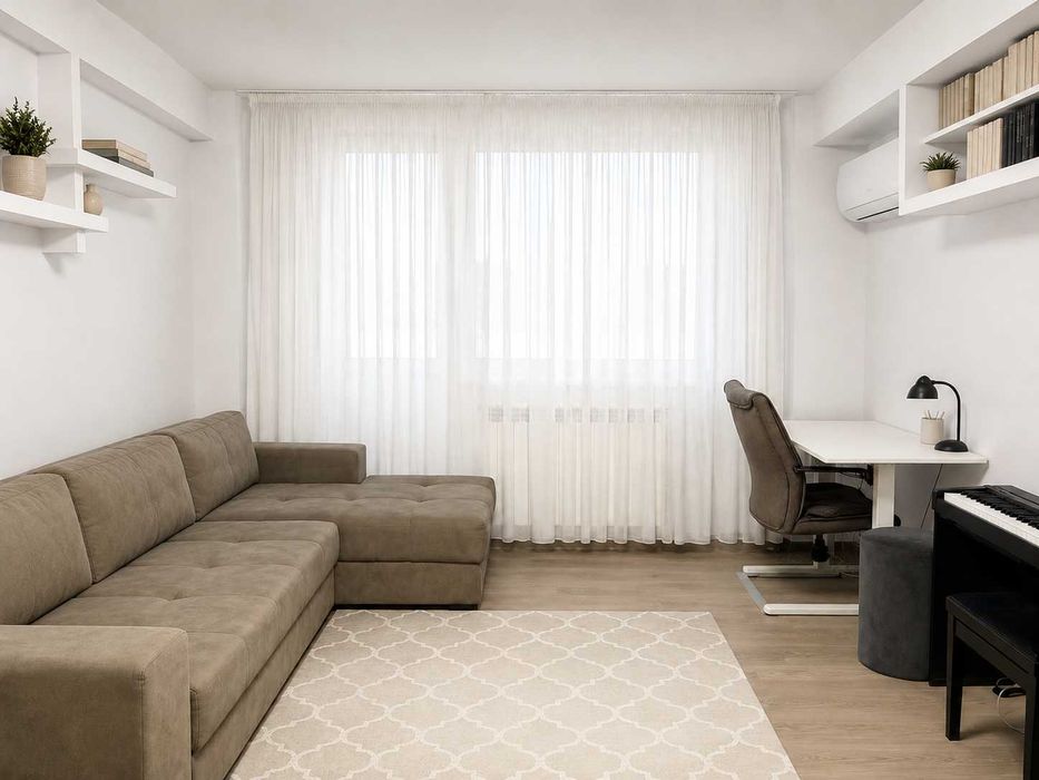 Apartament 2 camere – mobilat, utilat | Disponibil pentru vânzare/închiriere