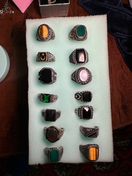 Серебро мужские  кольца