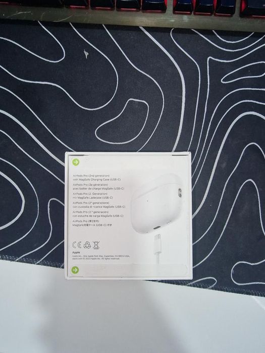 Слушалки AirPods Pro 2nd generation с гаранция, чисто нови неотворени