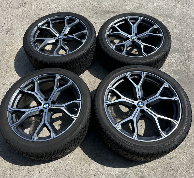 Оригинални джанти с гуми за BMW 21" 5x112 X5 X6 G05 G06 Djanti Gumi za BMW спорт пакет 275 40 21 / 315 35 21
