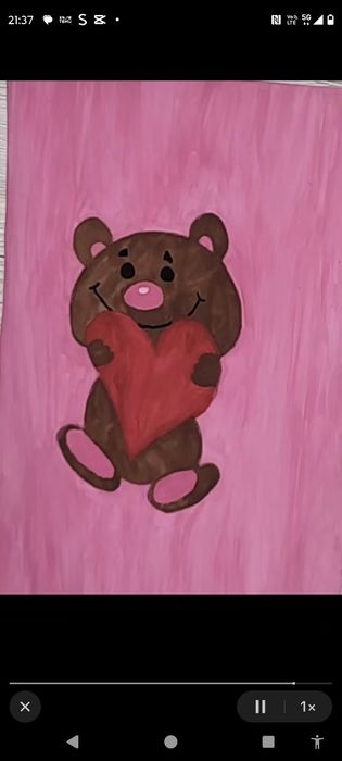 Picturi pe coli A4