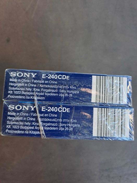 set 2 casete video sony sigilate