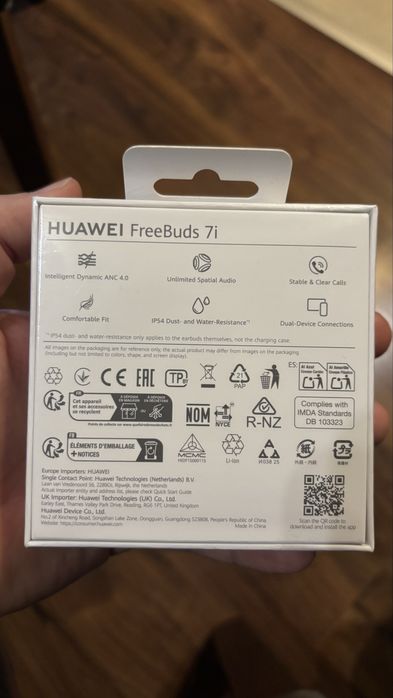 Безжични слушалки HUAWEI FreeBuds 7i