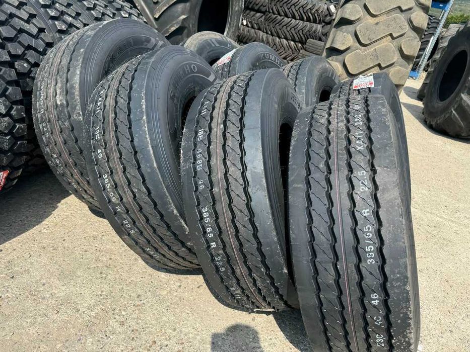 Cauciucuri noi 385/65R22.5 radiale marca KUMHO de directie fata