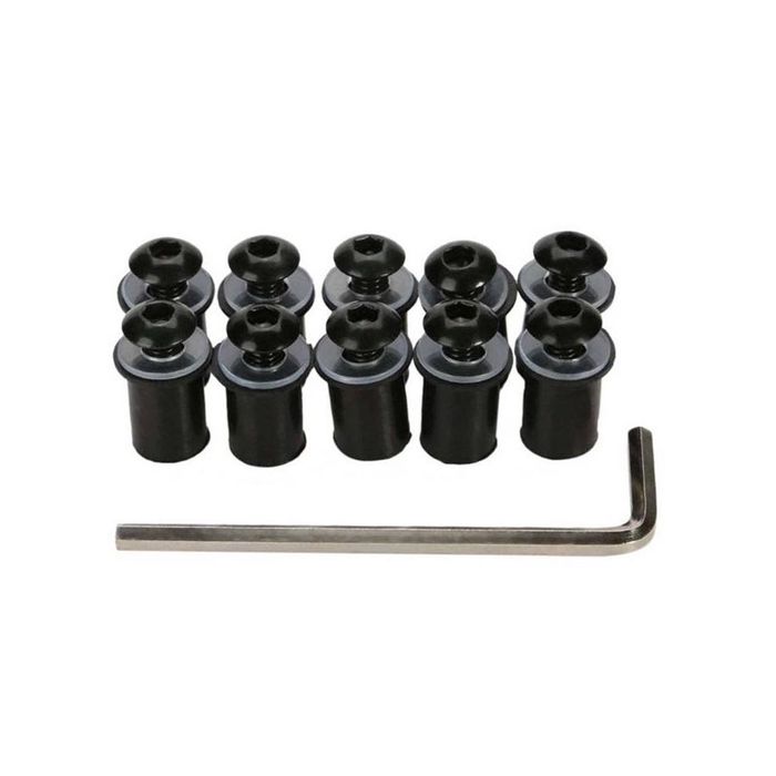 SET 10x Suruburi Parbriz Geam Moto Yamaha Suzuki Honda Kawasaki A045