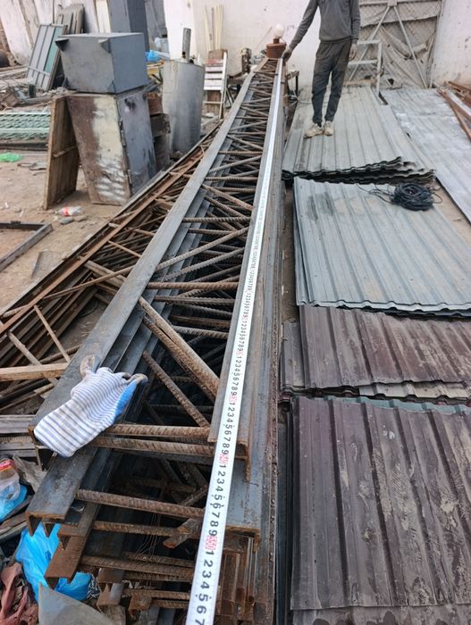 Ferma ugolnik truba armatura dvuxtavr shveller