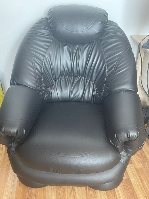 Fotolii din piele + canapea