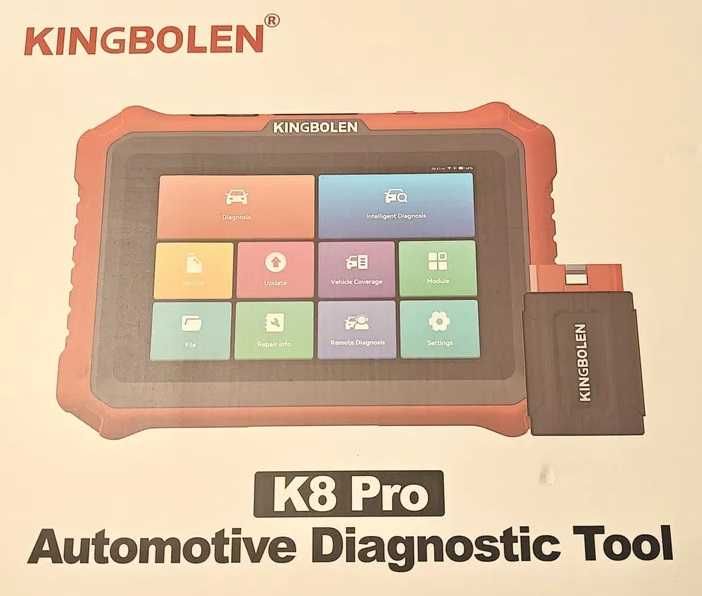 Diagnoza tester profesional KINGBOLEN K8 PRO, Update pe viata, Romana