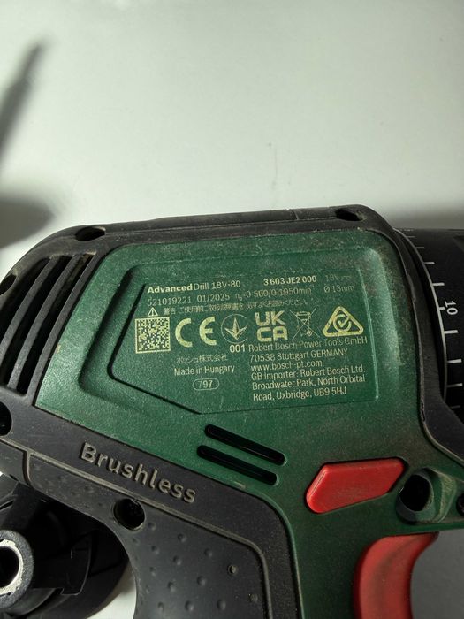 BOSCH Mașină de găurit cu acumulator AdvancedDrill 18V-80 Brushless