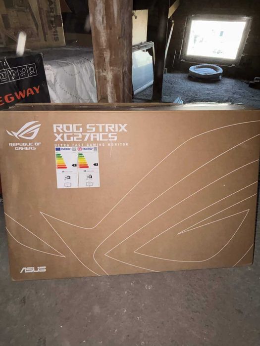 Гейминг монитор ROG Strix XG27ACS 27" QHD 165Hz IPS с гаранция