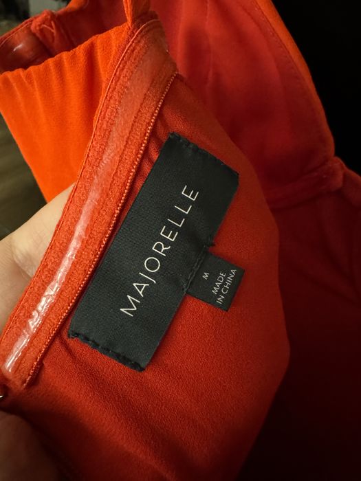 Rochie Majorelle rosie dantela