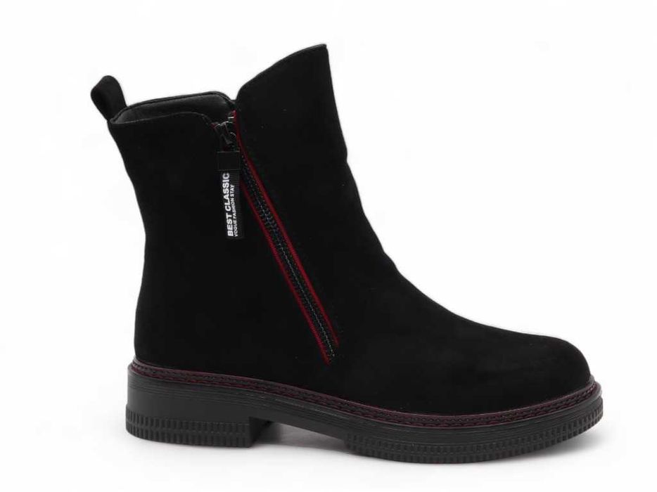 Дамски топли боти от велур - НИСКА ЦЕНА - ВИСОКА КАЧЕСТВО