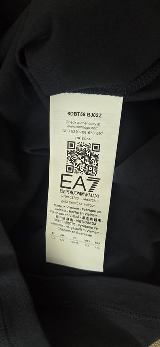 Tricou băieți Emporio Armani original,marimea 150,12 ani,nou,cu eticheta