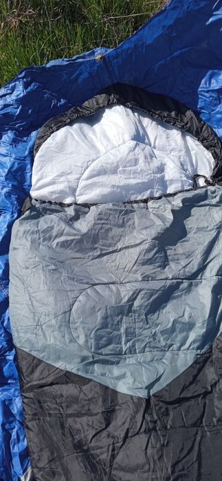 Pat camping +sac de dormit
